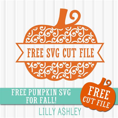 Lilly Ashley Free Pumpkin Svg Cut File