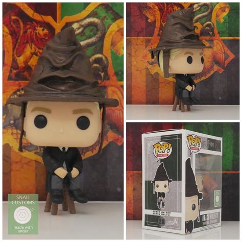 Slytherin! 🐍 Custom Harry Potter's DRACO MALFOY (with sorting hat ...