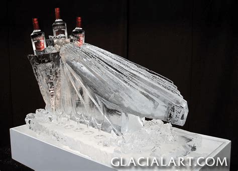 Vodka Luge | Glacial Art