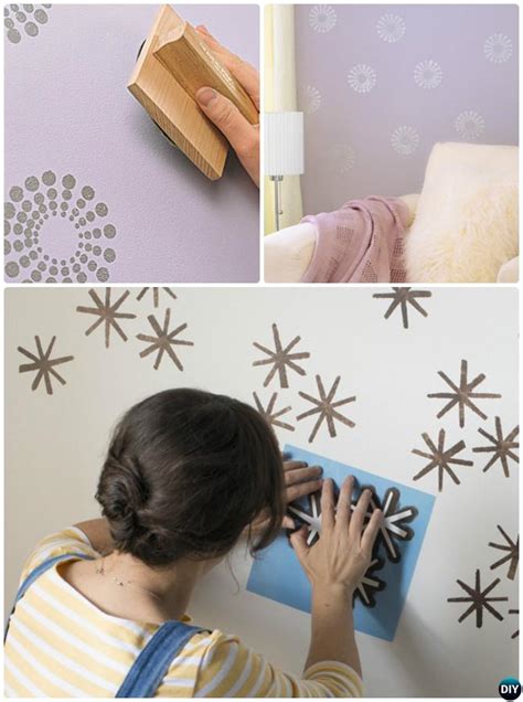 DIY Patterned Wall Painting Ideas and Techniques [Picture Instructions]