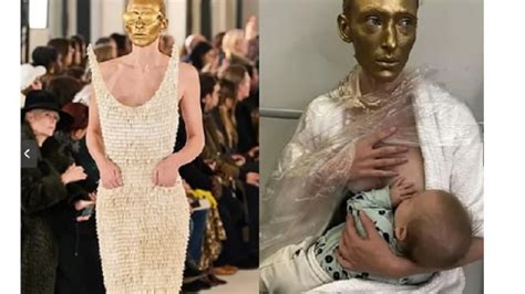 Potret Model Dunia Menyusui Di Paris Fashion Week Hingga Potret Ling