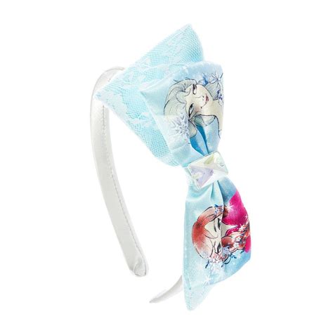 Disney Frozen Elsa And Anna Bow Girl S Headband One Size New Disney