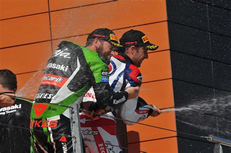 SBK 2014 Aragon Foto Cronaca Vittoria Gara 1 E Gara 2 Sykes InSella