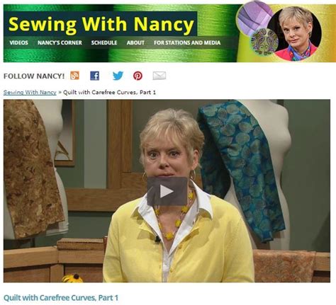 Nancy Zieman The Blog Traditional Quilts With Carefree Curves