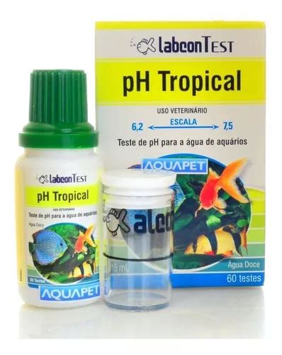 Alcon Ml Testes Labcon Teste Ph Tropical Para Aqu Rios Mercadolivre