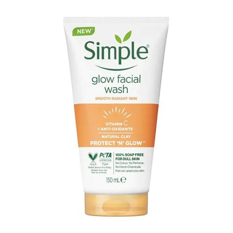 Simple Glow Facial Wash 150ml Wonairah