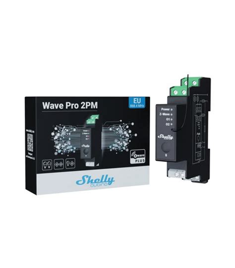 Shelly Qubino Wave Pro Pm Relay Switch With Power Metering X