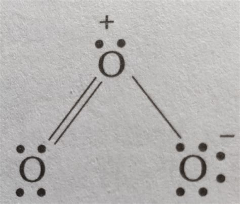 Ozone Lewis Dot Structure