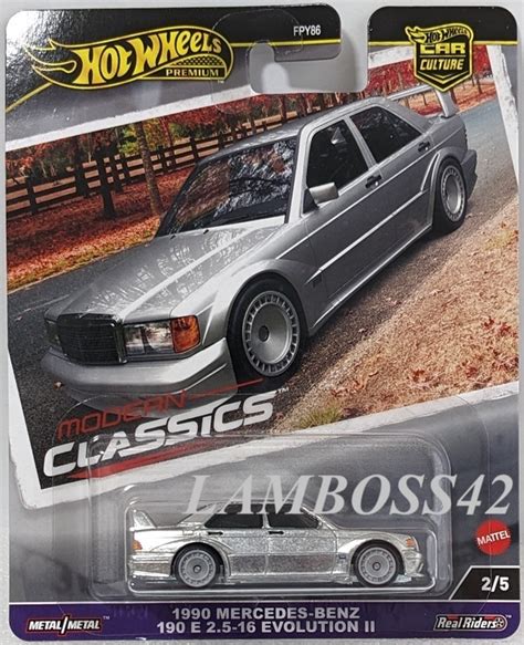 2 ホットウィール 1990 Mercedes Benz 190 E 2 5 16 Evolution II メルセデスベンツ 190E 2 5 16 エボリューション II Hot