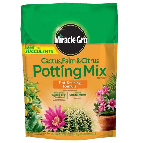 Miracle Gro Cactus Palm And Citrus Potting Mix Miracle Gro