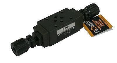 Buy Flowfit Hydraulic Cetop Modular Flow Control Valve With Check