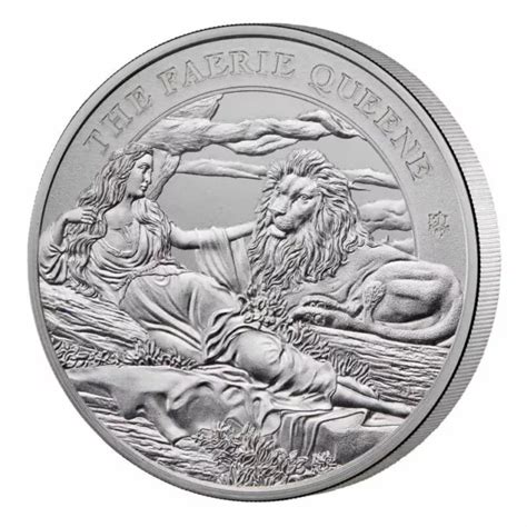 SILBERMÜNZE SAINT ST Helena Una and the Lion 2024 Silber 1 oz 999 2