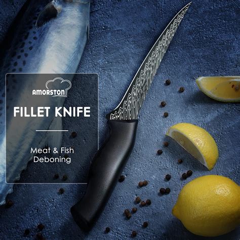 Snapklik Fish Fillet Knife Fishing Knife German Stainless