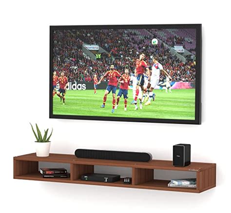 Anikaa Cruze Engineered Wood Wall Mount Tv Unittv Standwall Set Top Box Stand