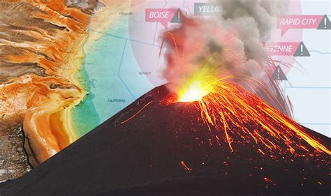 Yellowstone volcano eruption: Which US cities are at risk from lava and ...