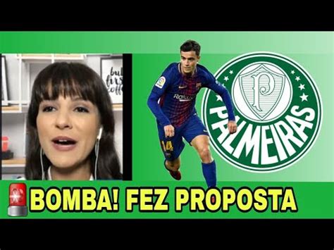 PALMEIRAS ENTRA NA BRIGA POR PHILIPPE COUTINHO YouTube