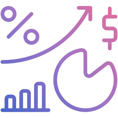 Icono De Gráfico De Crecimiento Empresarial Generic Gradient Outline Freepik