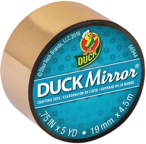 Duck® Duck® Mirror® Crafting Tape Gold 075 Inch X 5 Yard Fred Meyer