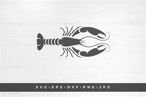 Lobster Silhouette Graphic by vasyako1984 · Creative Fabrica