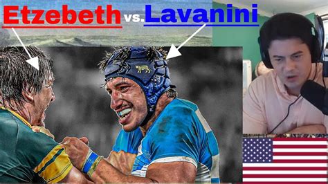 American Reacts Eben Etzebeth Vs Tomas Lavanini Giant Monsters Youtube