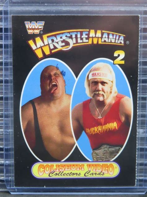 Mavin Coliseum Video Wwf Wrestlemania Hulk Hogan Vs King Kong