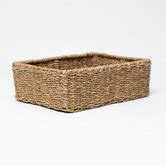 Wicka Newbury Rectangular Seagrass Basket Temple Webster