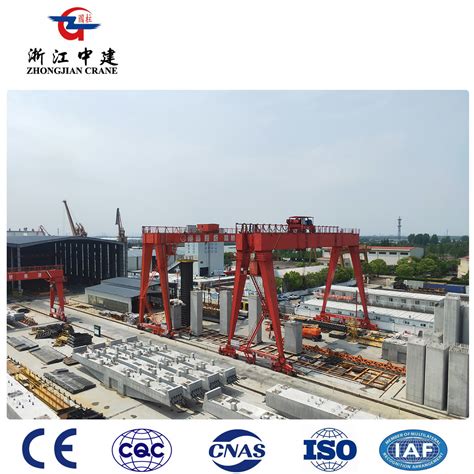 New Design Port 40 Ton Rtg Rubber Tyre Container Lifting Gantry Crane