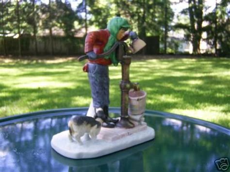 Norman Rockwell Figurine Chilling Chore Mint W Box