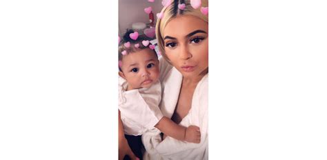 Photo Kylie Jenner Et Sa Fille Stormi Sur Une Photo Publi E Sur