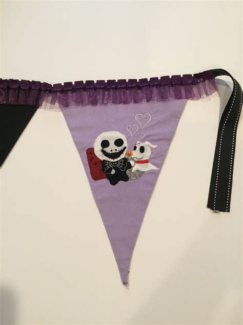 Nightmare Before Christmas Flag Banner - Etsy