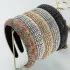 Custom Colorful Crystals Inlaid Hairband Sponge Rhinestone Headband