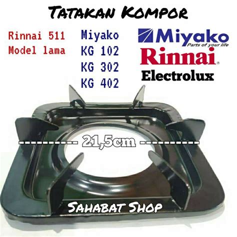 Jual TATAKAN DUDUKAN KOMPOR GAS MIYAKO MODEL KAKI 6 MIYAKO DLL Shopee