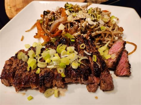 A Steak Teppanyaki I made : r/FoodPorn