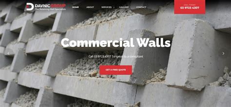 Top Concrete Retaining Walls Melbourne