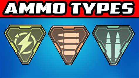 What Each Ammo Types Do Ammo Type Effects Guide Apex Legends Youtube