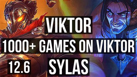 Viktor Vs Sylas Mid 4 0 1 1000 Games 800k Mastery Euw Diamond