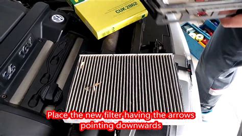 How To Change Cabin Air Filter On Your Volkswagen Golf Youtube