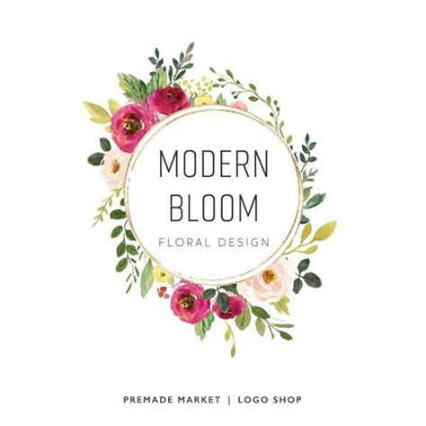 Elegant Floral Logo Design