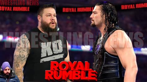 Royal Rumble 2021 Roman Reigns Vs Kevin Owens Last Man Standing Title