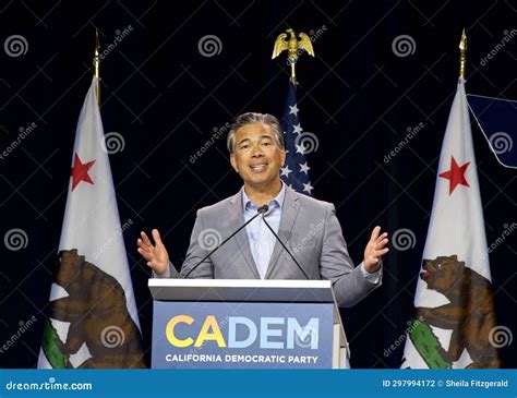 Attorney General Rob Bonta Speaking At The Cadem Endorsing Convention