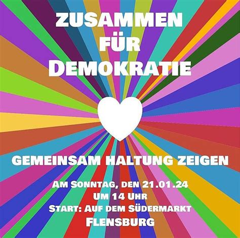 Zusammen F R Demokratie Gemeinsam Haltung Zeigen Kjr Sl Fl