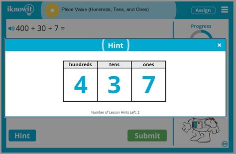 Interactive Math Lesson | Place Value with Hundreds, Tens, and Ones