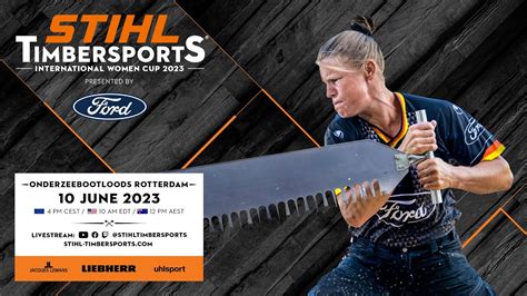 STIHL TIMBERSPORTS International Women Cup 2023 YouTube