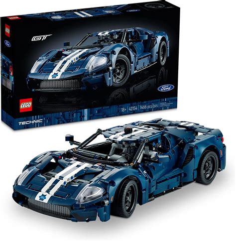 Lego Technic 2022 Ford Gt 42154 Car Model Kit For Adults To