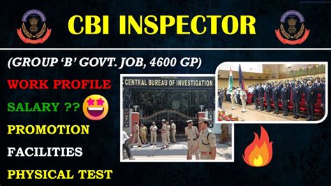 Cbi Inspector Job Profile Ssc Cgl Extra Salary Work Profile