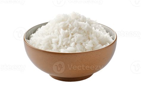 Bowl Of Rice Isolated On Transparent Background Png File Cut Out Ai