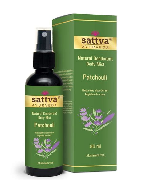 Deodorant Fara Aluminiu Patchouli Ml Sattva Ayurveda Naturissimo