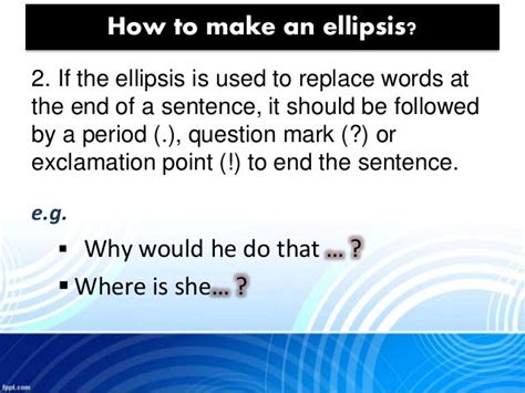 Ellipsis