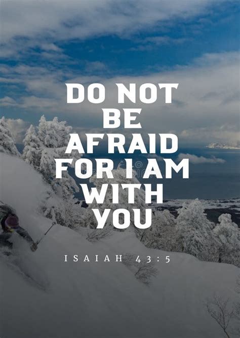 Bible Verses About The Christ Do Not Be Afraid For I Am With You