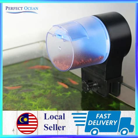 Auto Feeder Aquarium With Timer 12 24hours Fish Feeder Pengumpan